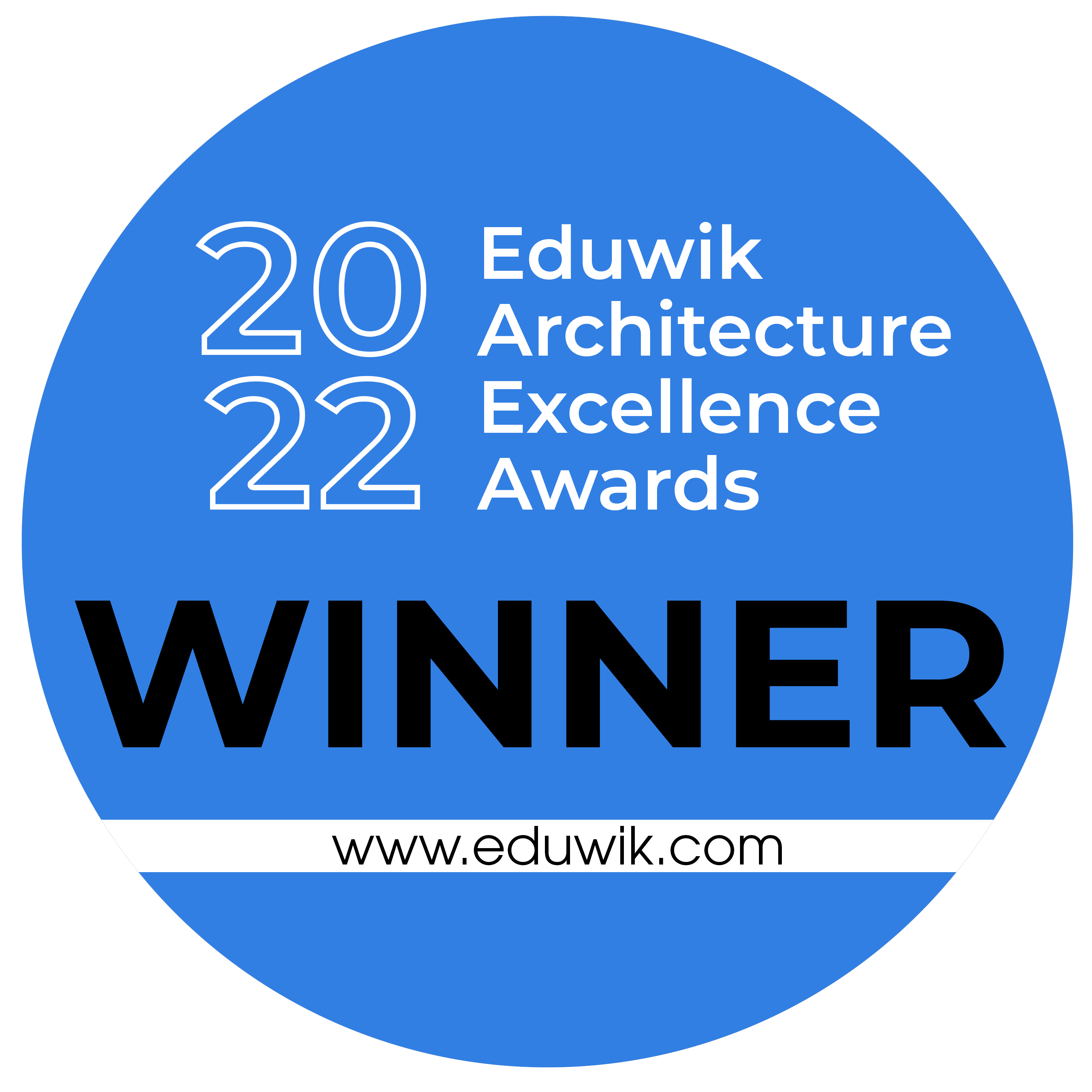 Winners Logo - Eduwik Architecture Excellence Awards 2022