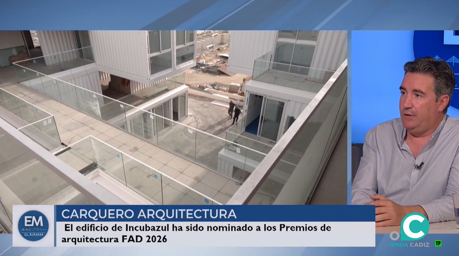 Imagen del Evento Entrevista Onda Cádiz. 26/05/15